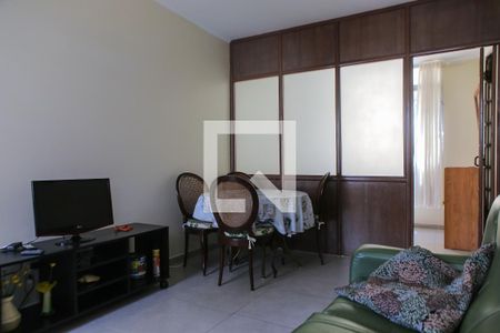 Sala de apartamento para alugar com 1 quarto, 60m² em José Menino, Santos