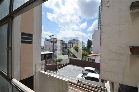 Vista da sala de apartamento para alugar com 1 quarto, 32m² em Brotas, Salvador