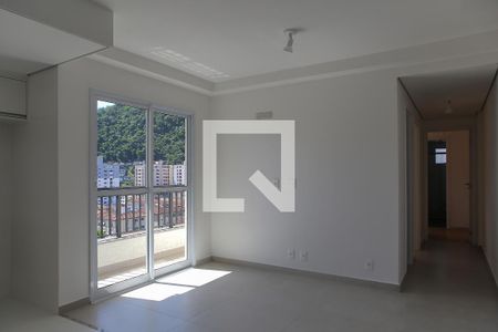 Sala de apartamento para alugar com 2 quartos, 68m² em Marapé, Santos