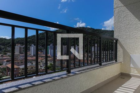 Sacada de apartamento para alugar com 2 quartos, 68m² em Marapé, Santos