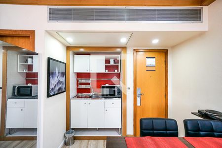 Sala e cozinha de kitnet/studio para alugar com 1 quarto, 40m² em Cidade Mãe do Céu, São Paulo