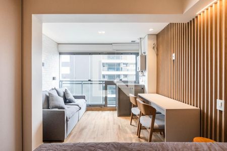 Studio - Sala de apartamento para alugar com 1 quarto, 30m² em Pinheiros, São Paulo