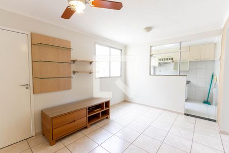 Sala de apartamento à venda com 2 quartos, 50m² em Vila Satúrnia, Campinas