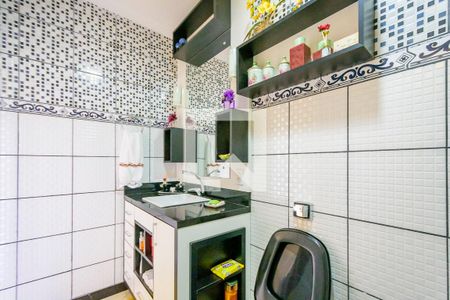 Banheiro da Suíte de casa à venda com 3 quartos, 240m² em Glória, Porto Alegre