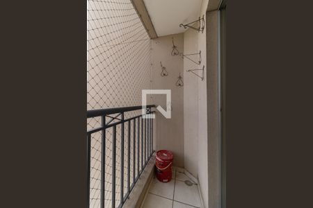 Varanda da Sala de apartamento para alugar com 2 quartos, 48m² em Vila Liviero, São Paulo