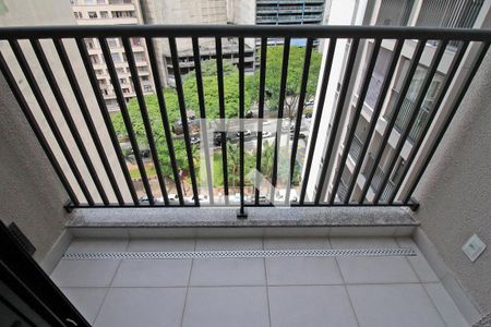 Varanda de apartamento à venda com 1 quarto, 28m² em Bela Vista, São Paulo