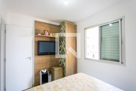 Quarto 1 - Suíte de apartamento à venda com 3 quartos, 67m² em Vila Homero Thon, Santo André