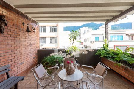 Varanda da Sala de apartamento para alugar com 1 quarto, 50m² em Tijuca, Rio de Janeiro