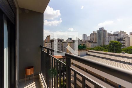 Studio - Varanda de kitnet/studio para alugar com 1 quarto, 23m² em Perdizes, São Paulo
