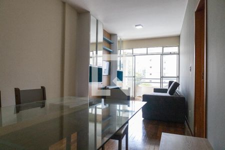 Sala de apartamento à venda com 2 quartos, 80m² em Coracao de Jesus, Belo Horizonte