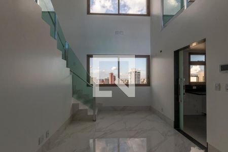 Sala de apartamento à venda com 3 quartos, 173m² em São Pedro, Belo Horizonte