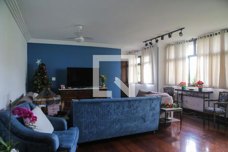 Sala de apartamento para alugar com 3 quartos, 158m² em Pompéia, Santos