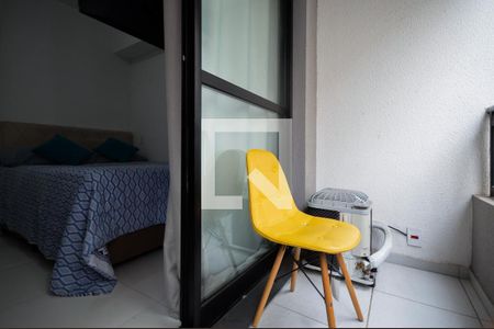 Varanda da Sala de apartamento para alugar com 1 quarto, 30m² em Bela Vista, São Paulo