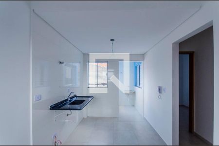 Sala e Cozinha Integrada de apartamento à venda com 2 quartos, 34m² em Parque Paineiras, São Paulo
