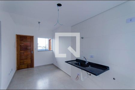 Sala e Cozinha Integrada de apartamento à venda com 2 quartos, 34m² em Parque Paineiras, São Paulo