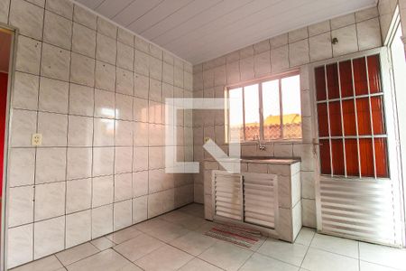 Cozinha de casa para alugar com 1 quarto, 40m² em Vila Progresso (zona Leste), São Paulo