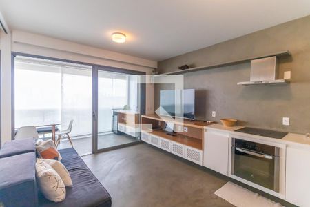 Sala   de apartamento à venda com 2 quartos, 64m² em Pinheiros, São Paulo