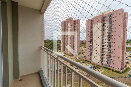 Sacada da Sala de apartamento para alugar com 2 quartos, 60m² em Cecap, Jundiaí