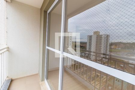 Sacada da Sala de apartamento para alugar com 2 quartos, 60m² em Cecap, Jundiaí