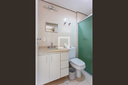 Banheiro de apartamento para alugar com 1 quarto, 41m² em Centro, Santo André