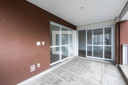 Varanda da Sala de apartamento à venda com 1 quarto, 55m² em Paraíso, São Paulo