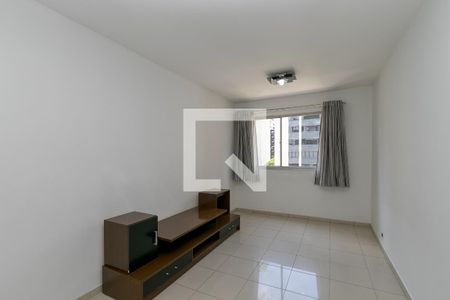 Sala de apartamento à venda com 1 quarto, 50m² em Cidade Monções, São Paulo