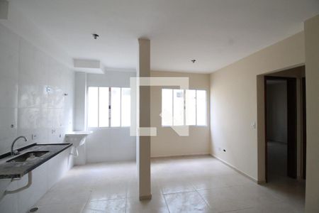 Sala/Cozinha de apartamento à venda com 2 quartos, 45m² em Vila Rio Branco, São Paulo