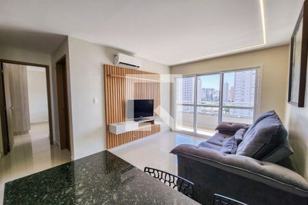 Sala de apartamento para alugar com 2 quartos, 63m² em Jardim América, Goiânia