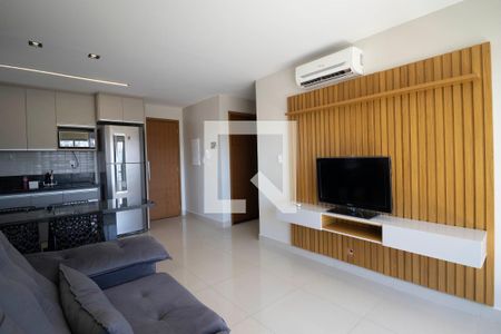 Sala de apartamento para alugar com 2 quartos, 63m² em Jardim América, Goiânia