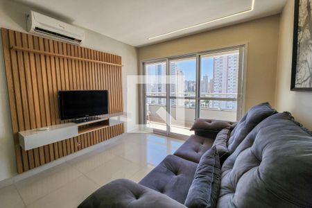 Sala de apartamento para alugar com 2 quartos, 63m² em Jardim América, Goiânia