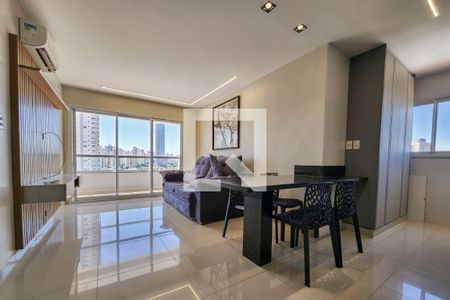 Sala de apartamento para alugar com 2 quartos, 63m² em Jardim América, Goiânia