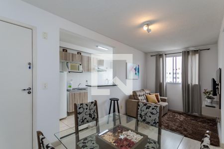 Sala de Jantar de apartamento para alugar com 2 quartos, 48m² em Vila Mogilar, Mogi das Cruzes