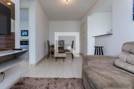 Sala de Estar de apartamento para alugar com 2 quartos, 48m² em Vila Mogilar, Mogi das Cruzes