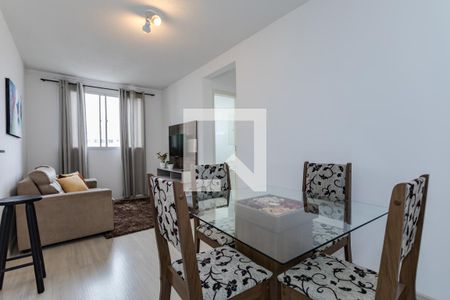 Sala de Jantar de apartamento para alugar com 2 quartos, 48m² em Vila Mogilar, Mogi das Cruzes