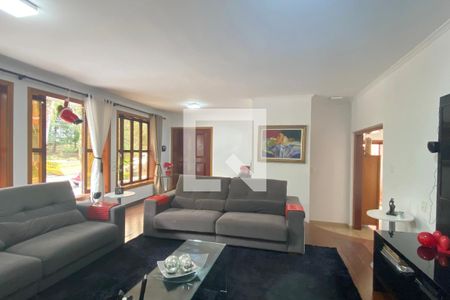 Sala de casa de condomínio à venda com 4 quartos, 450m² em Residencial Seis (alphaville), Santana de Parnaíba