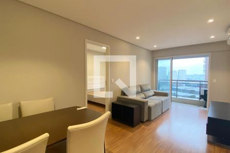 Sala de apartamento para alugar com 1 quarto, 49m² em Alphaville Industrial, Barueri