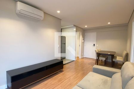 Sala de apartamento para alugar com 1 quarto, 49m² em Alphaville Industrial, Barueri