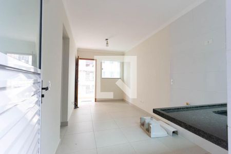 Sala / Cozinha de apartamento para alugar com 2 quartos, 48m² em Vila Mazzei, São Paulo
