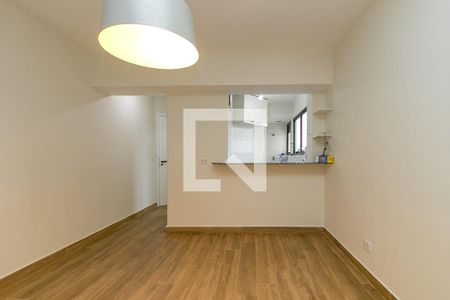 Sala de apartamento para alugar com 1 quarto, 42m² em Brooklin Paulista, São Paulo