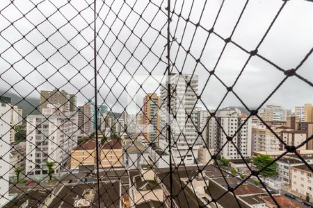 Vista da varanda de apartamento para alugar com 2 quartos, 85m² em Canto do Forte, Praia Grande