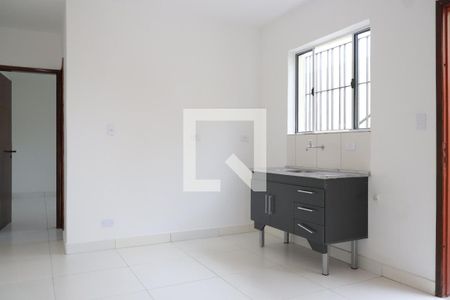 cozinha de casa de condomínio para alugar com 1 quarto, 34m² em Parque Imperial, São Paulo