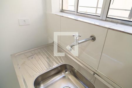 Sala / Cozinha - Detalhe de casa de condomínio para alugar com 1 quarto, 29m² em Parque Imperial, São Paulo