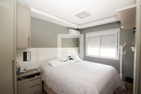 Quarto Suíte de apartamento à venda com 2 quartos, 60m² em Medianeira, Porto Alegre