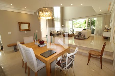 Sala de casa de condomínio à venda com 4 quartos, 820m² em Loteamento Alphaville Campinas, Campinas