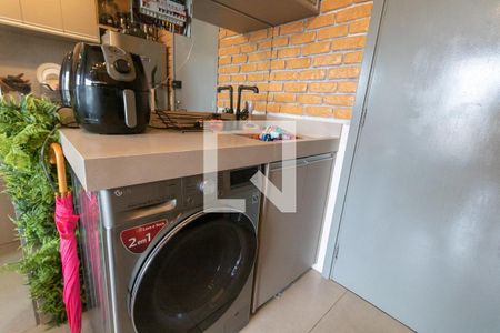 Cozinha/Area de Serviço de apartamento para alugar com 1 quarto, 29m² em Ferreira, São Paulo