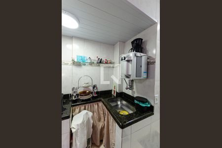 Cozinha de kitnet/studio à venda com 1 quarto, 20m² em Centro, Niterói