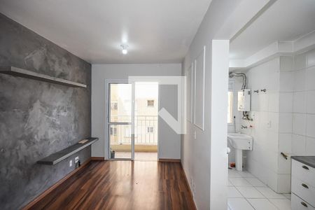 Sala de apartamento à venda com 2 quartos, 48m² em Jardim Henriqueta, Taboão da Serra