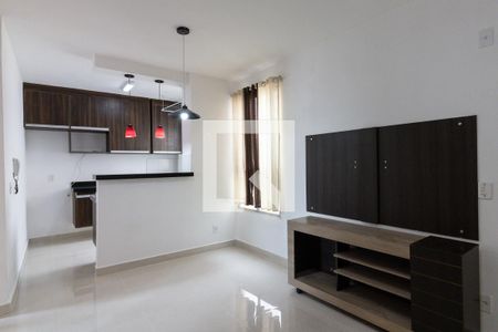 Sala de apartamento para alugar com 2 quartos, 45m² em Residencial Jequitibá, Ribeirão Preto