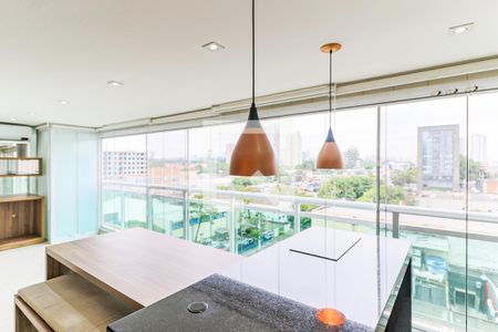 Varanda de apartamento à venda com 3 quartos, 138m² em Jardim Caravelas, São Paulo