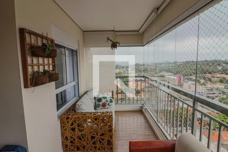 Varanda de apartamento à venda com 2 quartos, 66m² em Caxingui, São Paulo